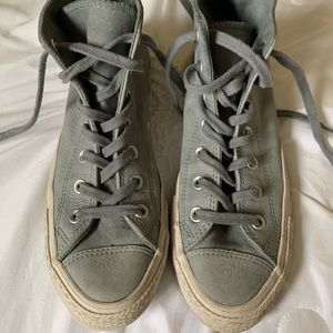 Leather High Top Converse